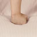 Thumbnail 4 de MEUBLE COSY Sedia da ufficio girevole regolabile in velluto beige 🪑