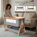 Thumbnail 4 de NIKYJM Culla Neonato Next to Me 3 in 1, altezza 6 livelli 🛏️