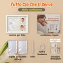 Thumbnail 6 de PewinGo Cornice Impronte Neonato con Argilla per Mani e Piedi 🎁