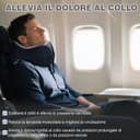 Thumbnail 4 de Radikor Cuscino da viaggio ergonomico in memory foam per collo 🎒