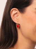 Thumbnail 1 de SINGULARU Lovely Heart orecchini in ottone placcati oro 18kt ❤️