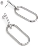 Thumbnail 3 de SINGULARU Renata orecchini in ottone placcato oro 18Kt o rodio 🎧