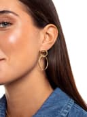 Thumbnail 4 de SINGULARU Sister orecchini in ottone placcato oro 18Kt o rodio 🎧