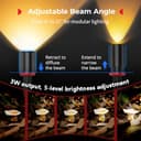 Thumbnail 2 de SMALLRIG RM 03 luce LED per macrofotografia 2200–6500K 📷