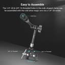 Thumbnail 1 de SMALLRIG Super Clamp con Magic Arm 11" e cold shoe 🔧