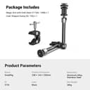 Thumbnail 5 de SMALLRIG Super Clamp con Magic Arm 11" e cold shoe 🔧