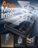 Thumbnail 2 de TOCOL Cover magnetica iPhone 17 6,3" con MagSafe e anello 📱