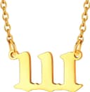 Thumbnail 2 de U7 Collana Numero Angelico con numeri porta‑fortuna 000–999 💍