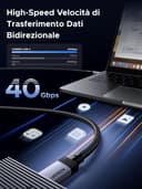 Thumbnail 1 de UGREEN Cavo USB‑C 1 m 8K@60Hz USB4 Gen3 40Gbps 240W 📺