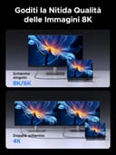 Thumbnail 2 de UGREEN Cavo USB‑C 1 m 8K@60Hz USB4 Gen3 40Gbps 240W 📺