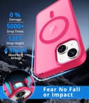 Thumbnail 1 de Vansdon Cover magnetica iPhone 15 sottile opaca rosa 📱