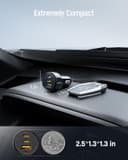 Thumbnail 3 de VOLTME Caricabatterie auto 65W multiporta con 3 uscite 🚗