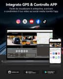 Thumbnail 5 de WOLFBOX i17 Dash cam 4K 3 canali con GPS e 64GB 📷