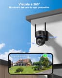 Thumbnail 3 de Xega 4G Telecamera esterno 2K con SIM e tracciamento umano 📷