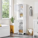 Thumbnail 1 de Yaheetech Armadietto da Terra 40×30×170 cm bianco 🪑