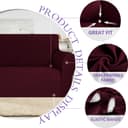 Thumbnail 5 de Ystyle Copridivano 3 posti antiscivolo rosso 🛋️