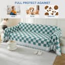 Thumbnail 4 de Ystyle Telo Copridivano 180x280 per 2 posti universale verde lago 🛋️