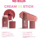 Thumbnail 4 de 3INA The No Rules Stick 503 Nude 💄 Colorete en Barra 3 en 1