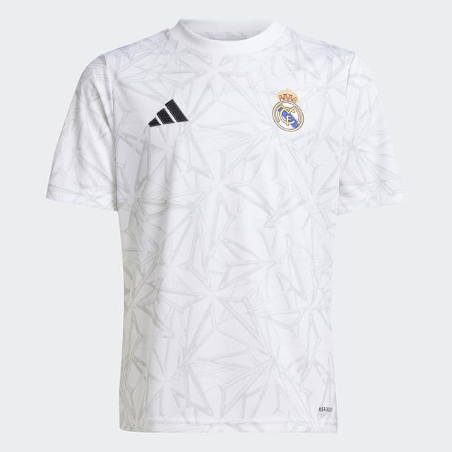 Imagen de adidas Camiseta Real Madrid CF Preshi Y para niños 👕 en OfertitasTOP
