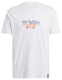 Thumbnail principal de adidas Codes Linear Graphic tee L, Light Grey Heather 👕