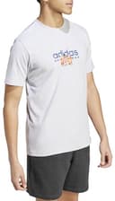 Thumbnail 6 de adidas Codes Linear Graphic tee L, Light Grey Heather 👕