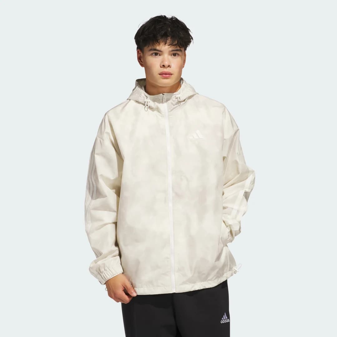 Imagen de adidas M ESS WOVEN JKT chaqueta Blanco 30 días 😊 en OfertitasTOP