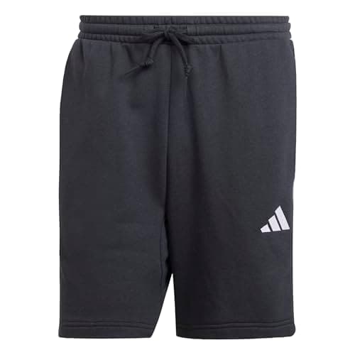 Imagen de adidas Essential Three Stripes French Terry Short XXL Negro/Blanco en OfertitasTOP