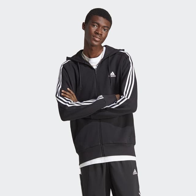 Imagen de adidas Essentials French Terry 3 bandas Chaqueta de hombre en OfertitasTOP