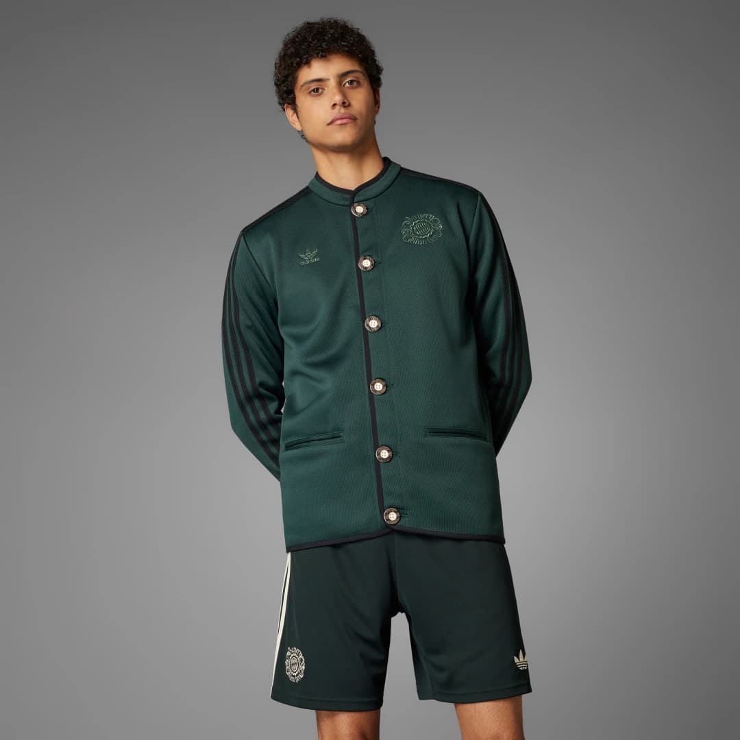 Imagen de adidas FC Bayern Authentic Janker chaqueta Verde 1 unidad 😊 en OfertitasTOP
