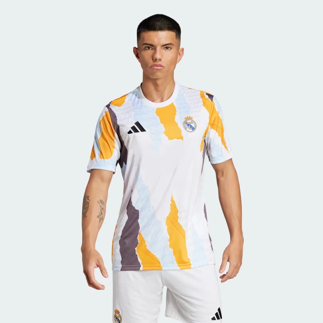 Imagen de adidas Real Madrid 24/25 camiseta calentamiento 24/25 Blanco en OfertitasTOP