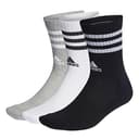 Thumbnail principal de adidas 3‑Stripes Cushioned Crew Socks 3 pares, talla 8.5‑10 🧦