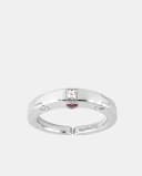 Thumbnail 1 de Adolfo Courrier Anillo Studiolove de oro, diamantes y rubí 💍