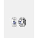 Thumbnail 1 de Adolfo Courrier Pendientes de aro con zafiro azul 💙