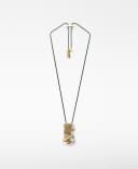 Thumbnail principal de Adolfo Dominguez Collar lacado con pieza metálica doble 💍