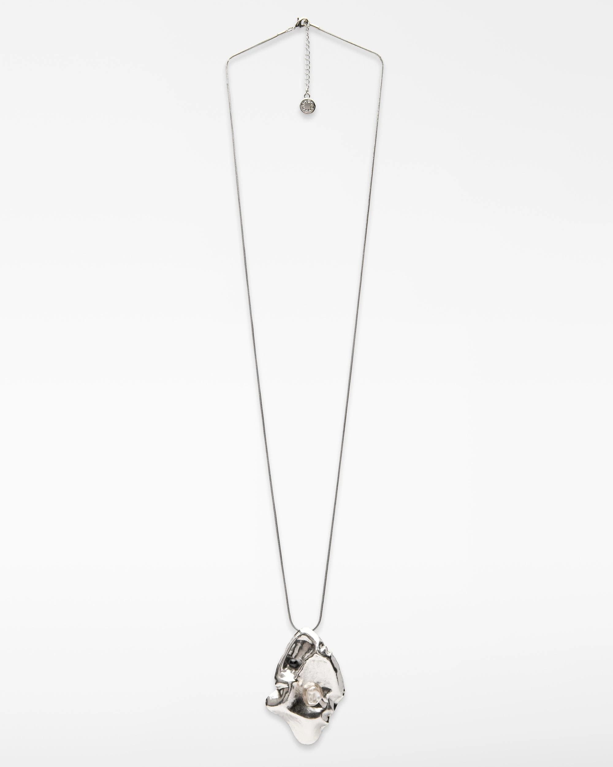 Imagen de Adolfo Dominguez Collar metálico con perla en OfertitasTOP