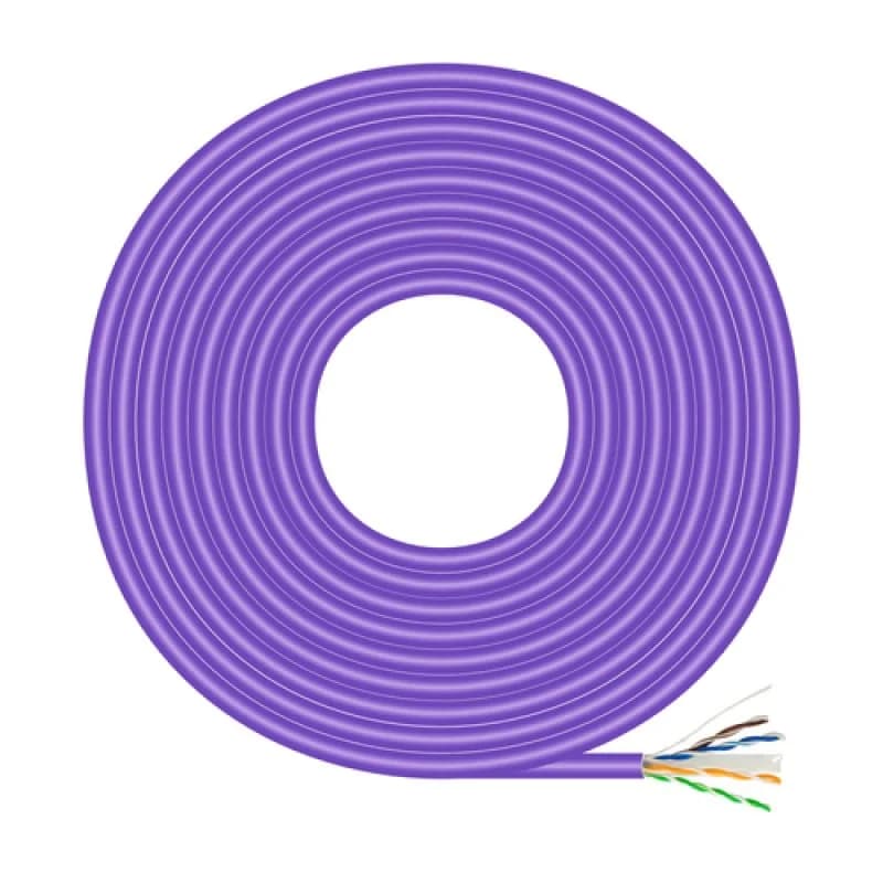Imagen de Aisens Cable de red Cat 6 UTP 500 m violeta 📡 en OfertitasTOP