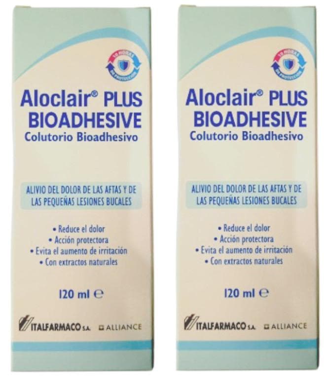 Imagen de Aloclair Plus Bioadhesive Colutorio 2x120 ml en OfertitasTOP