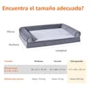 Thumbnail 5 de Amazon Basics Cama-sofá para perro 112×89×20 cm 🐶