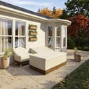 Thumbnail 5 de Amazon Basics Funda protectora para mesa de comedor 190.5cm 🛡️