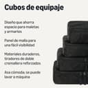 Thumbnail 6 de Amazon Basics Juego de 4 Organizadores de Viaje con Cremallera ✈️