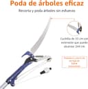 Thumbnail 3 de Amazon Basics Sierra pértiga podar 2,9 m azul