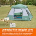 Thumbnail 5 de Amazon Basics Tienda de campaña instantánea 6 personas ⛺