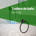 Thumbnail 1 de Amig Gorliz-3 Toallero pared Ø155×52 mm 🚿
