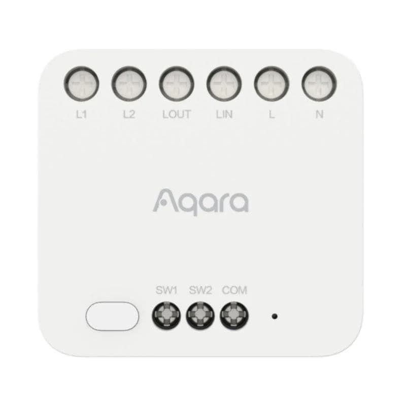 Imagen de Aqara Dual Relay T2 DCM-K01 módulo relé doble Zigbee para HomeKit 📷 en OfertitasTOP