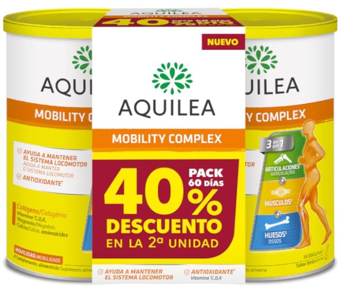Imagen de Aquilea Mobility Complex 2x390 g — Pack ahorro 🧴 en OfertitasTOP