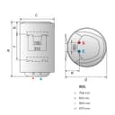 Thumbnail 1 de Ariston PRO1 ECO MULTIS 80 termo 80 litros 🌡️