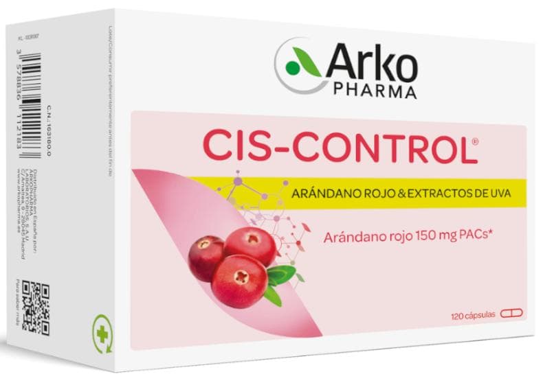 Imagen de Arkopharma Cis-Control Cranberola 120 cápsulas en OfertitasTOP