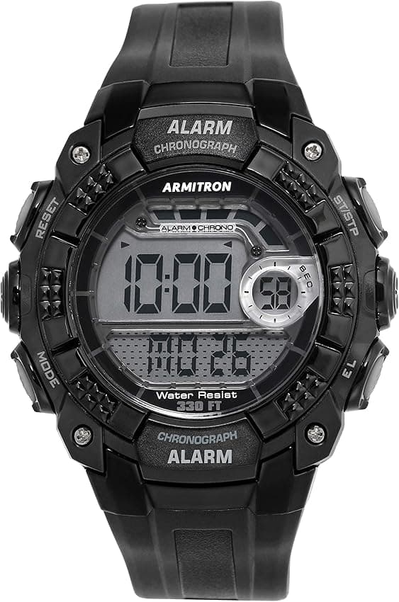 Imagen de Armitron Sport 40/8209BLK: Reloj Cronógrafo Digital para Hombre ⌚ en OfertitasTOP