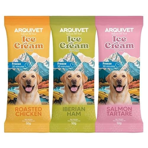 Imagen de ARQUIVET Pack 6 helados para perro 300 g 🐶 en OfertitasTOP