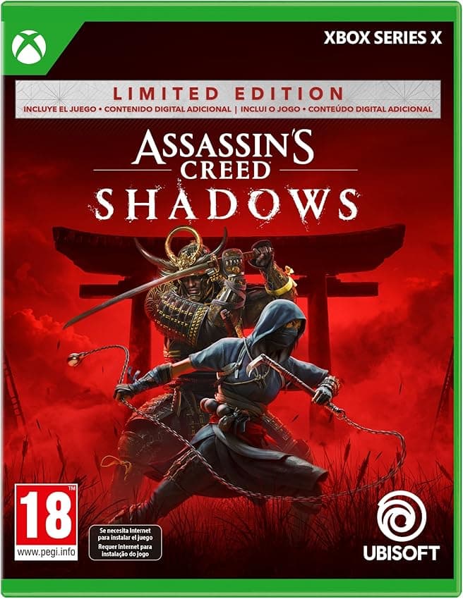 Imagen de Assassin's Creed Shadows Limited Edition juego Xbox Series X en OfertitasTOP